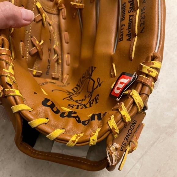 Wilson Barry Bonds Advisory Staff A2275 AS2 Baseball Glove; 10 1/2" RIGHT - Picture 9 of 9